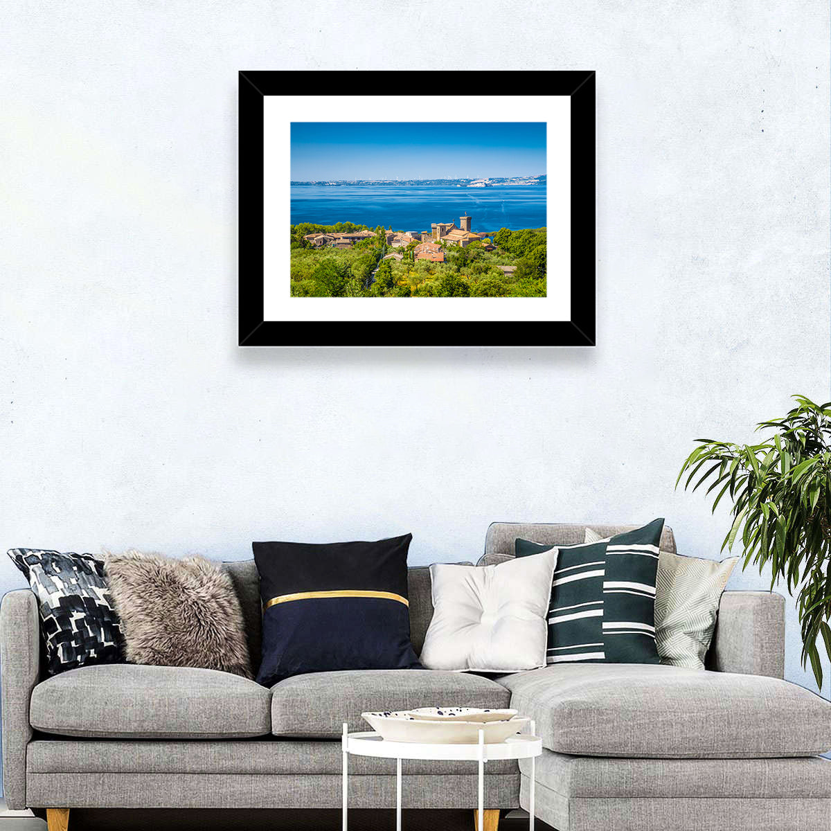 Bolsena Village Overlook Wall Art