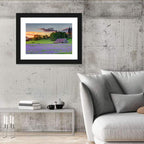 Willamette Valley Barn at Sunset Wall Art