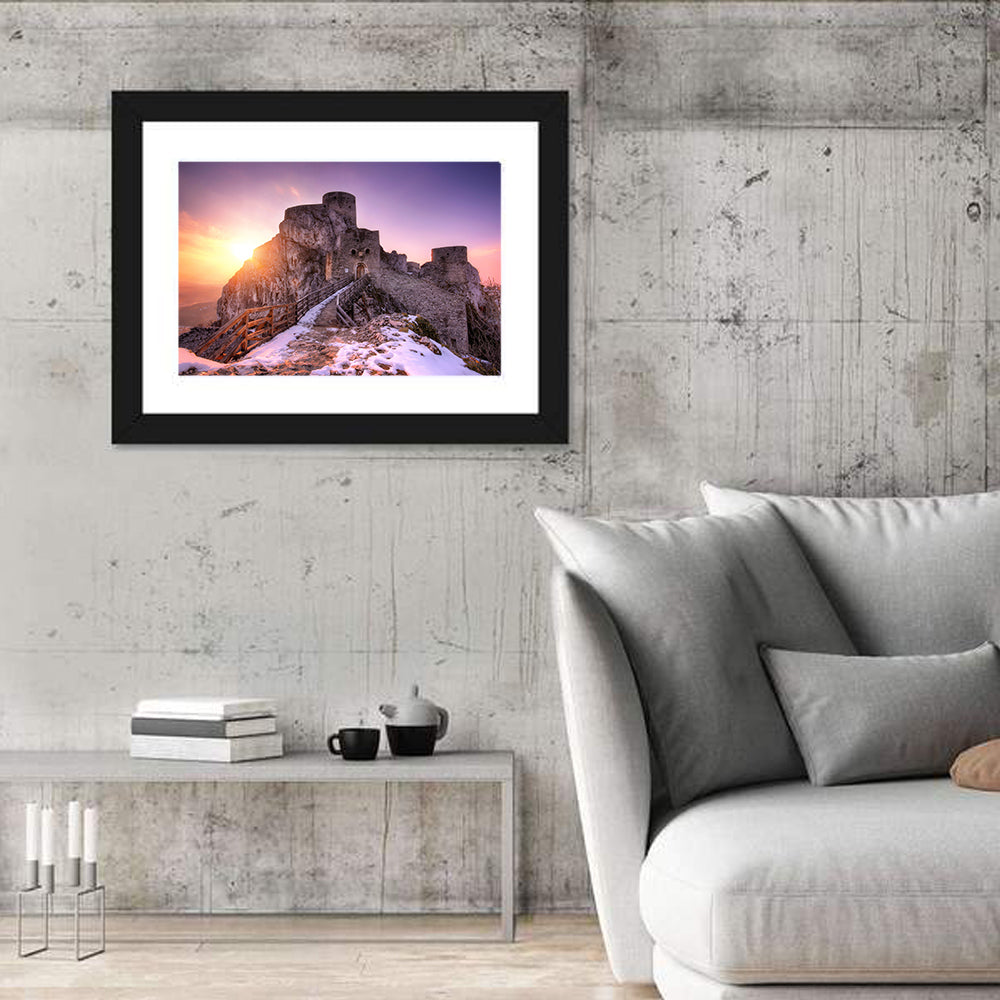 Ogrodzieniec Castle Ruins Wall Art