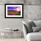Hwangmaesan Mountain Sunset Wall Art