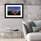 Golden Gate Bridge at Night Wall Art