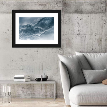 Turbulent Storm Cloud Abstract Wall Art