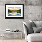 Bass Lake Reflection Wall Art