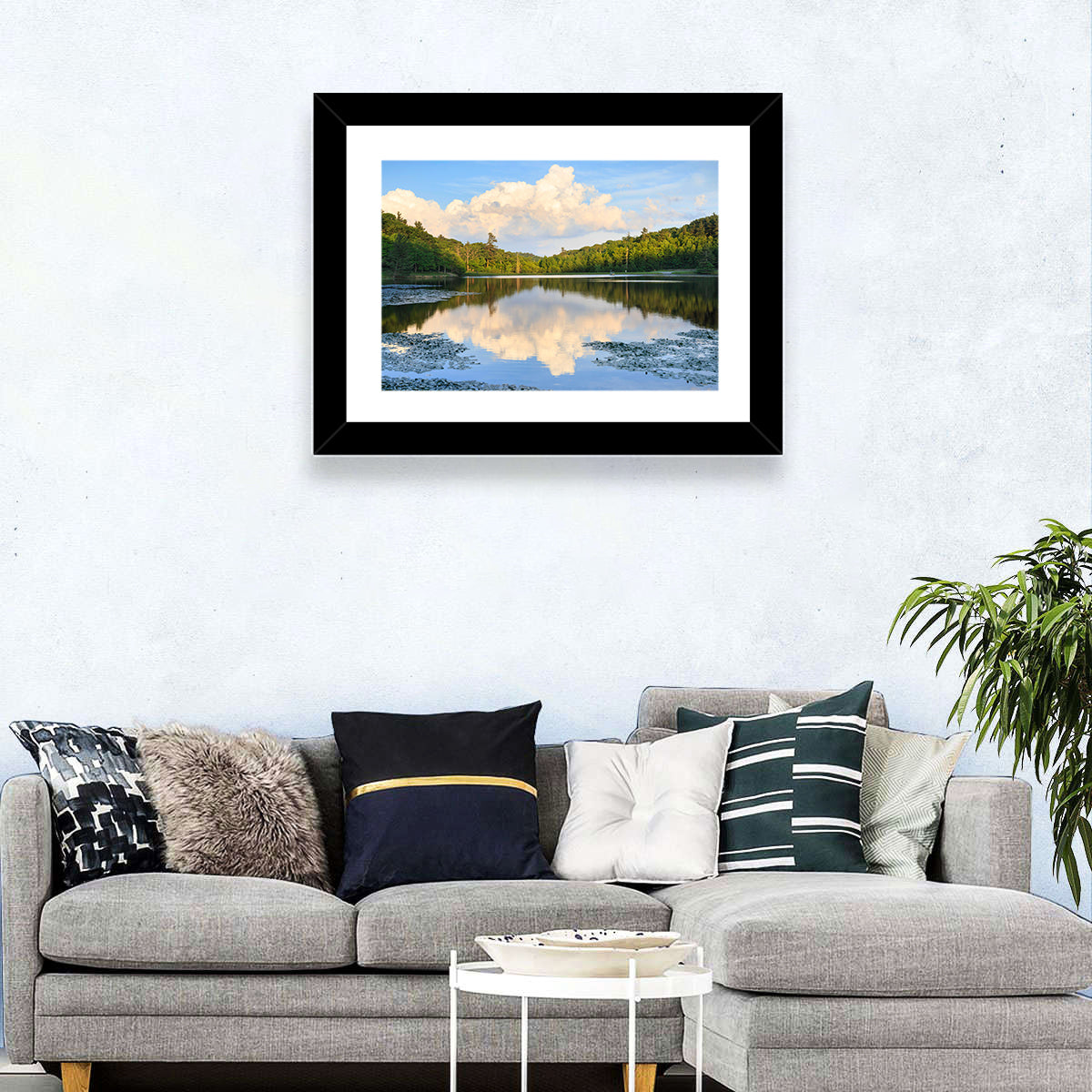 Bass Lake Reflection Wall Art