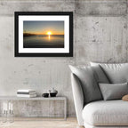 Lake Ray Hubbard Sunset Reflection Wall Art