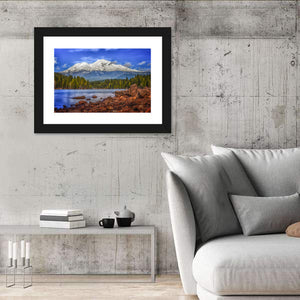 Mount Shasta from Lake Siskiyou Wall Art