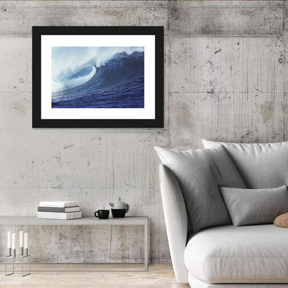 Powerful Breaking Wave Wall Art