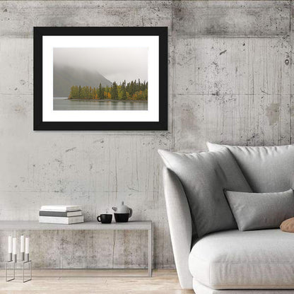 Kathleen Lake Autumn Shoreline Wall Art