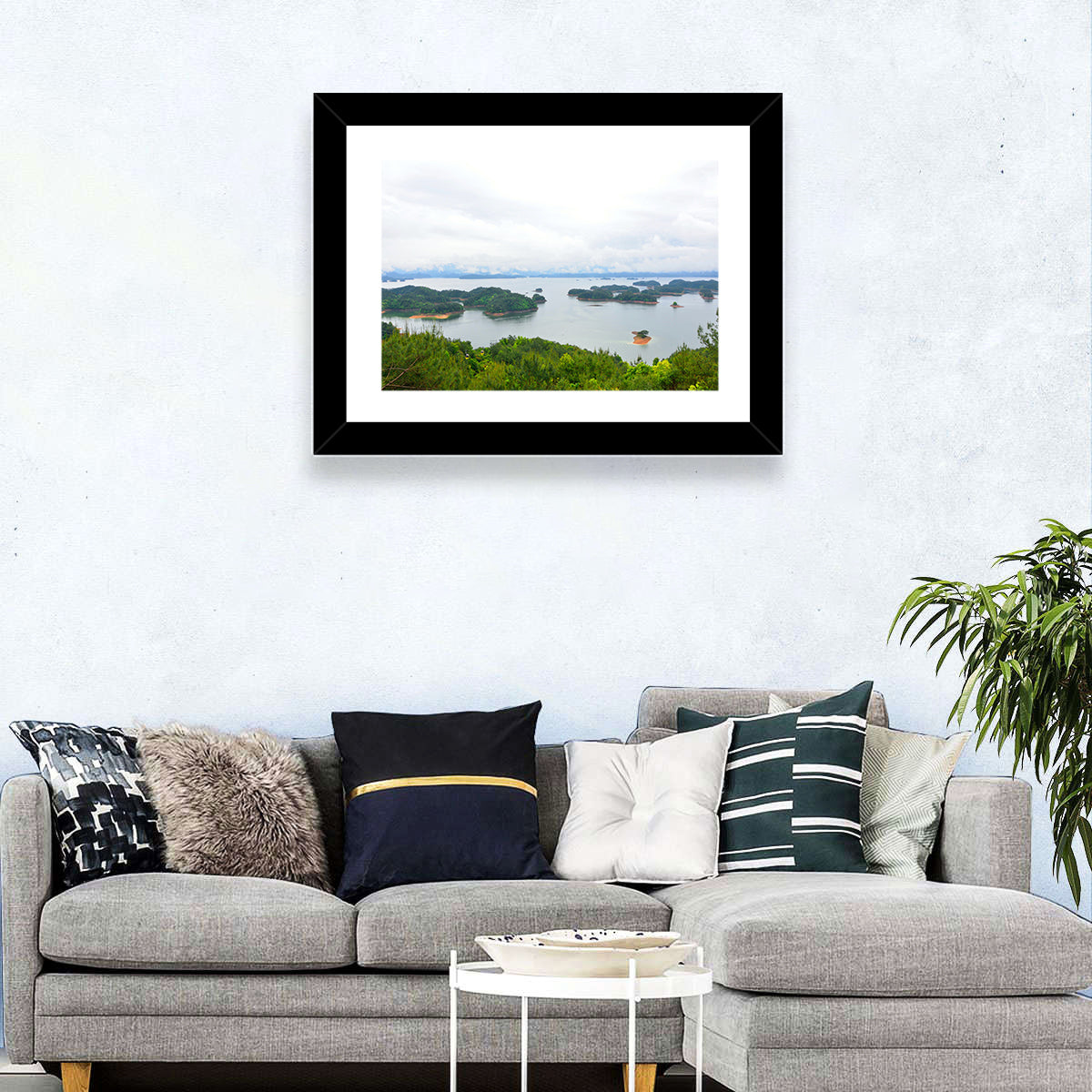 Qiandao Lake Islands View Wall Art