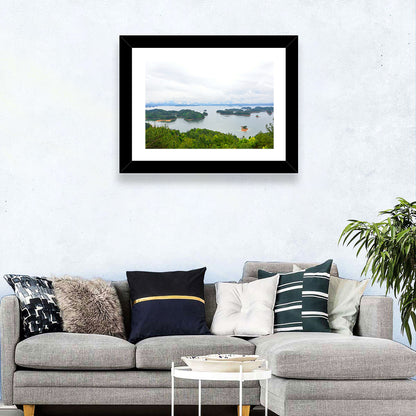Qiandao Lake Islands View Wall Art