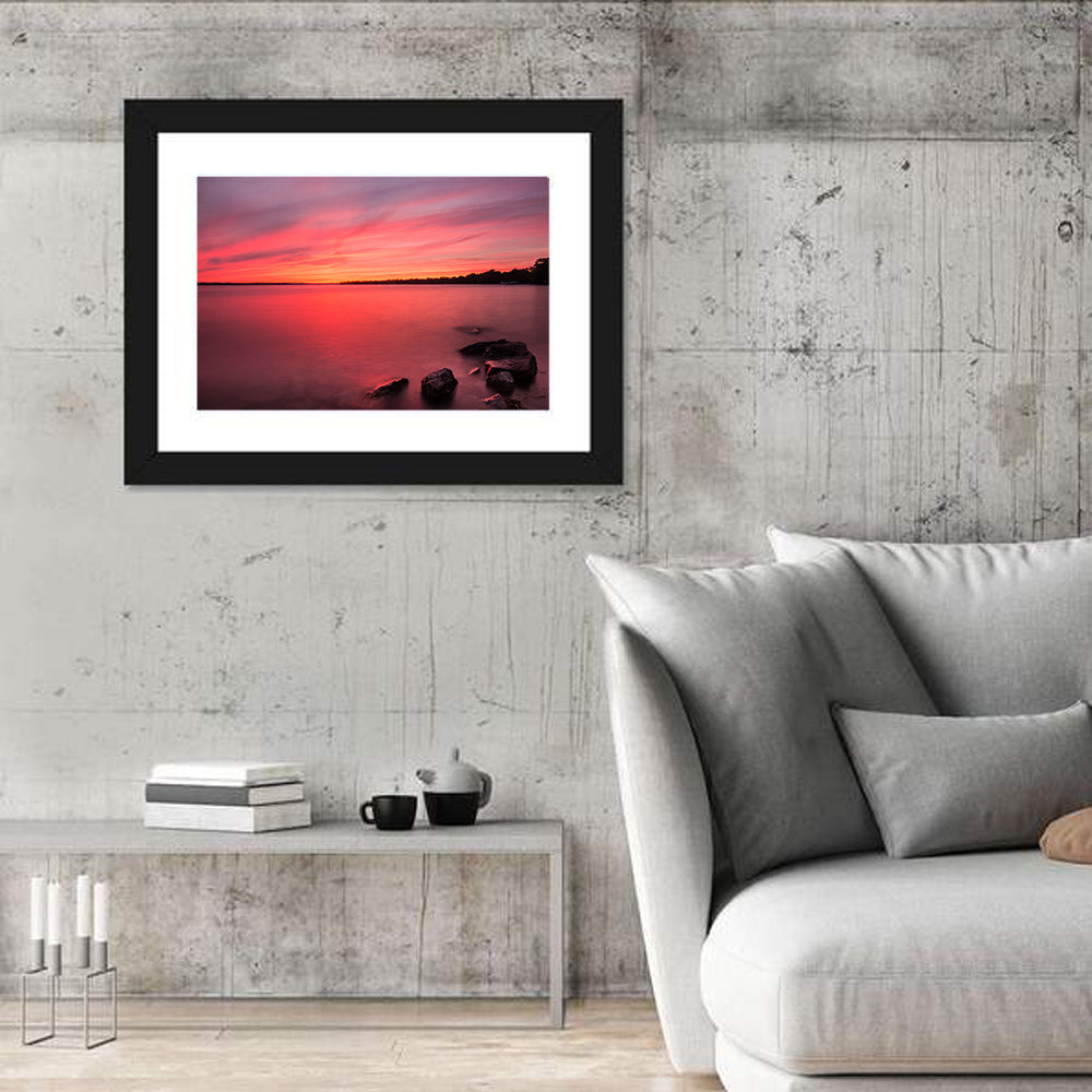 Lake Simcoe Sunset Wall Art