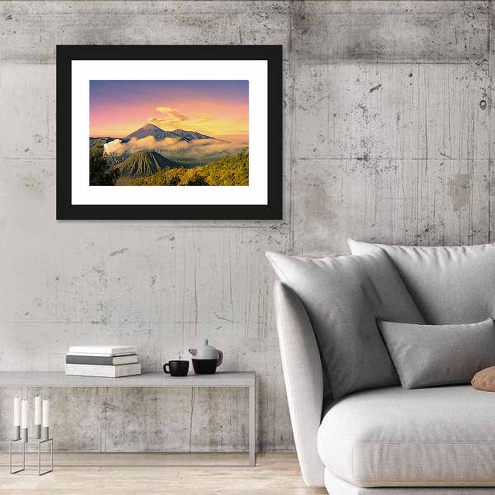 Mount Bromo Sunset Wall Art