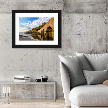 Ells Pier Stone Bridge Wall Art