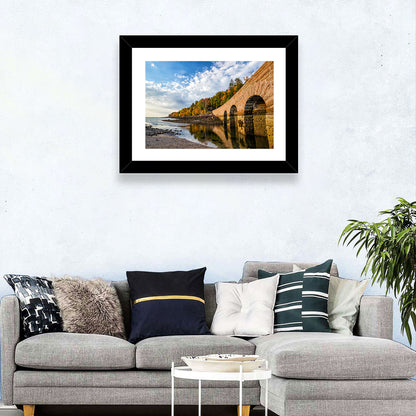 Ells Pier Stone Bridge Wall Art