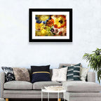 Kaleidoscopic Glass Ceiling Abstract Wall Art