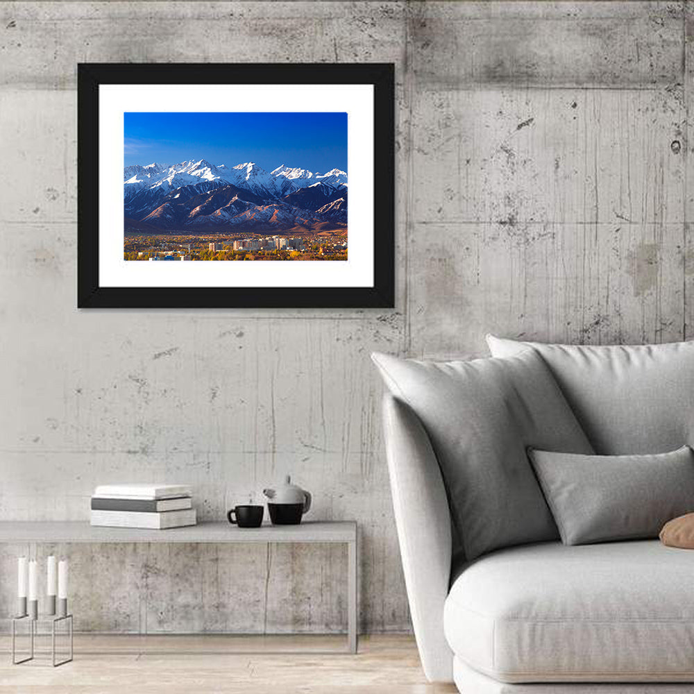 Almaty Snow-capped Trans-ili Alatau Wall Art