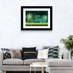 Enchanted Digital Forest Landscape Wall Art