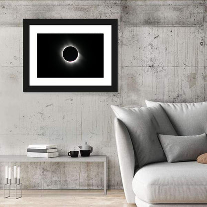 Centered Solar Eclipse Wall Art
