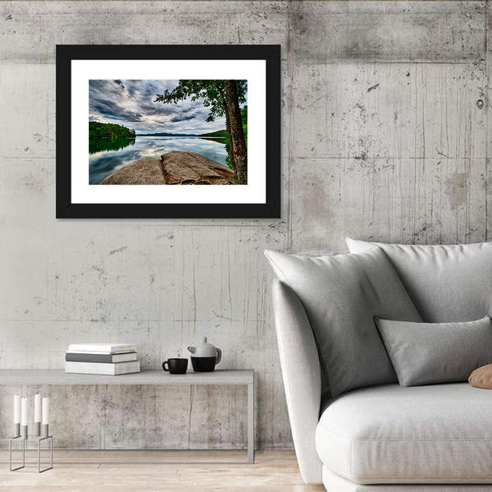Lake Jocassee Reflections Wall Art