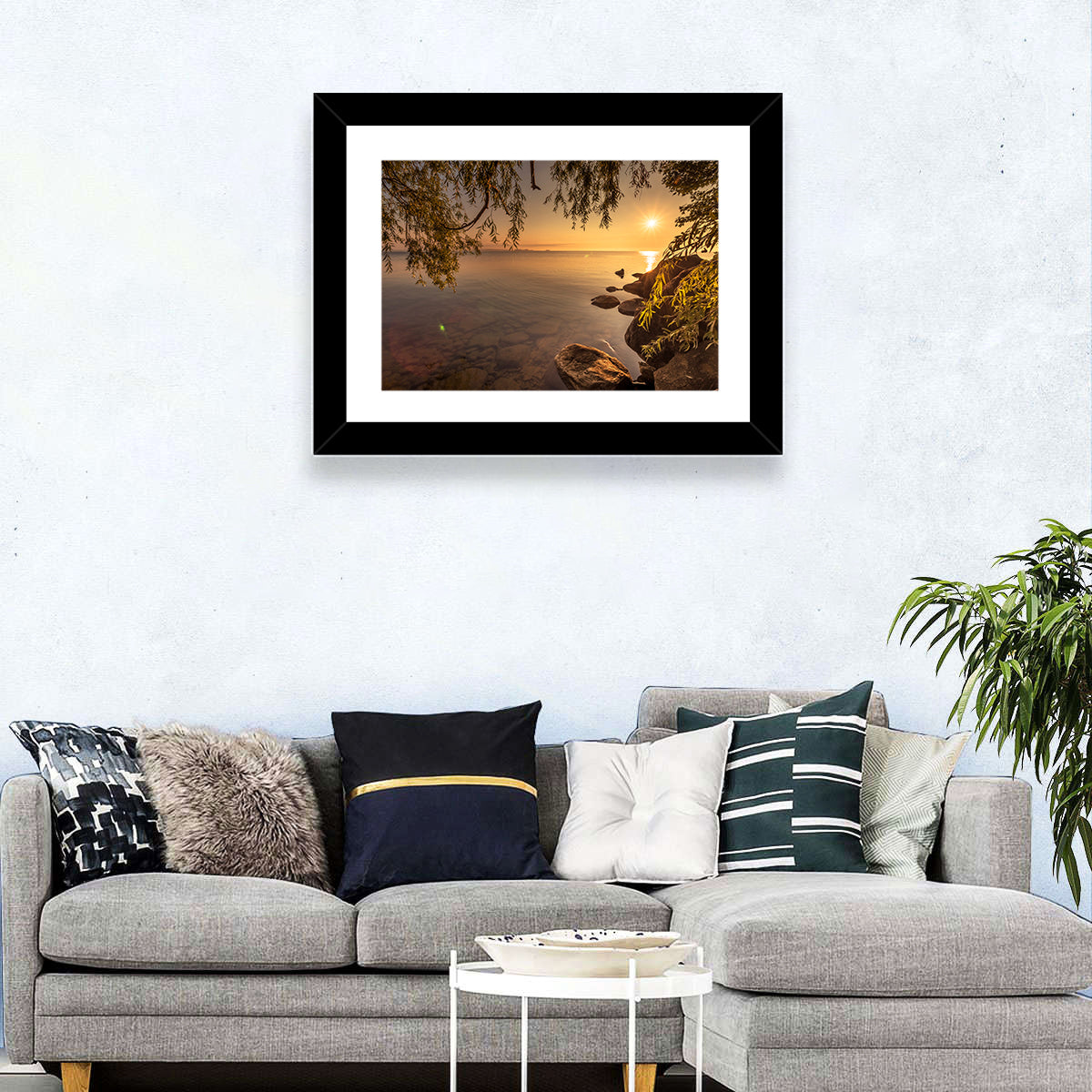Simcoe Lake Golden Hour Wall Art