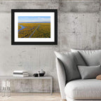 Delaware Bay Marshland Aerial Wall Art