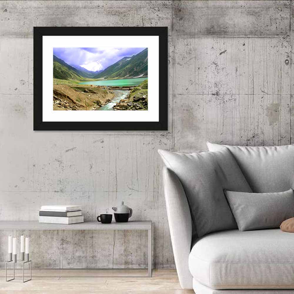 Saif-ul-maluk Lake View Wall Art