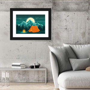 Camping Concept Wall Art