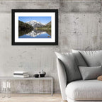 Pyrenees Lake Reflection Wall Art