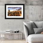 Bogota Twilight Cityscape Wall Art
