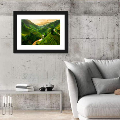 Mu Cang Chai Rice Terraces Wall Art