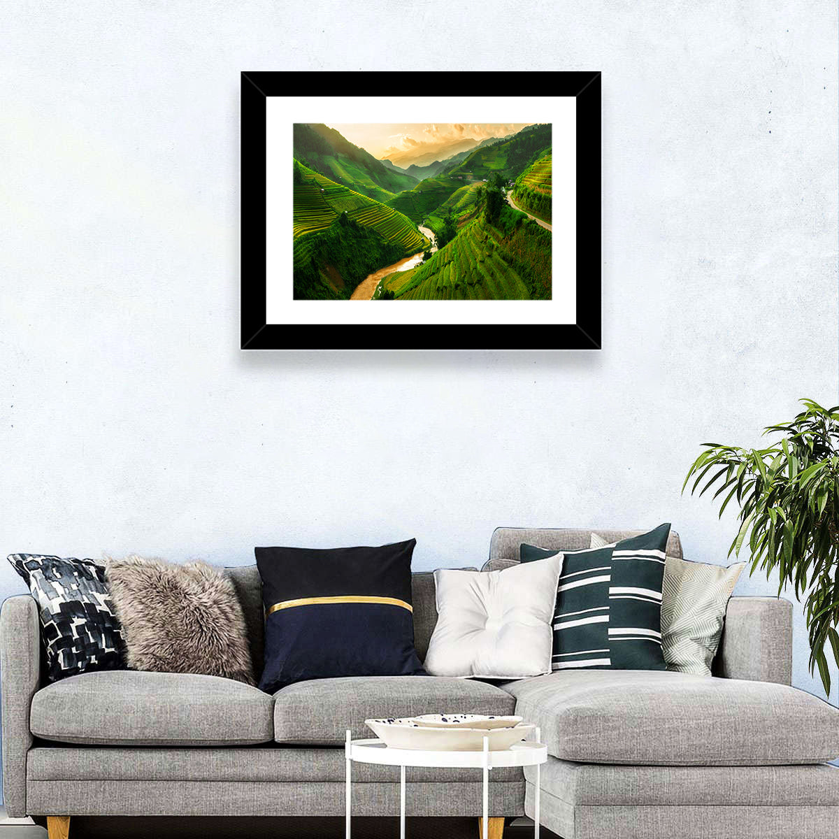 Mu Cang Chai Rice Terraces Wall Art