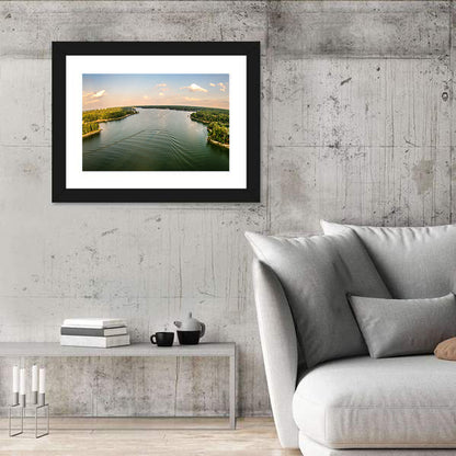 Lake Wylie Golden Hour Wall Art
