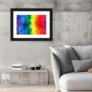 Colors of Rainbow Abstract Wall Art