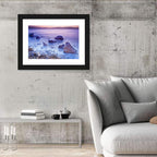 Dead Sea Salt Rocks at Dawn Wall Art