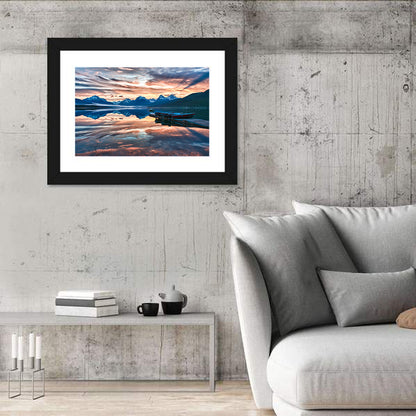 Lake Mcdonald Sunrise Wall Art