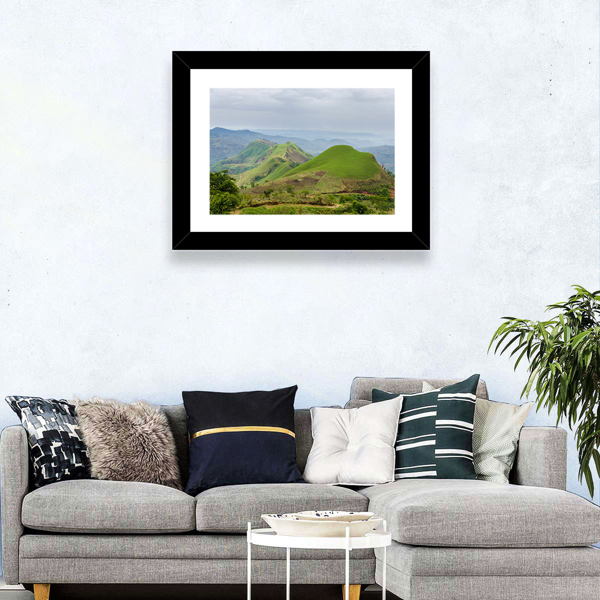 Rolling Summer Hills Wall Art