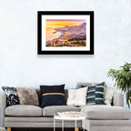 Funchal Harbor at Golden Hour Wall Art