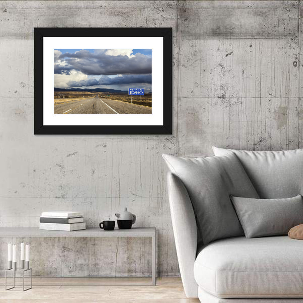 I-15 Idaho Highway Wall Art