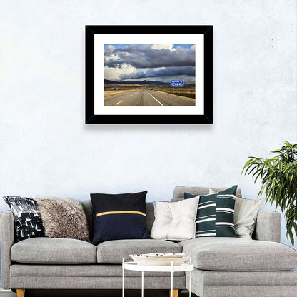 I-15 Idaho Highway Wall Art