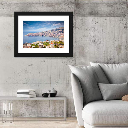 Saranda Bay Cityscape Wall Art
