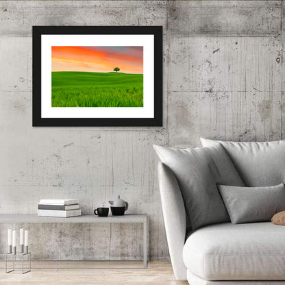 Tuscany Sunset Hills Wall Art