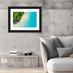 Secluded Tropical Beach Wall Art