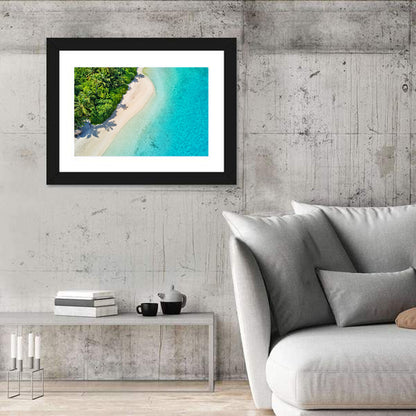 Secluded Tropical Beach Wall Art