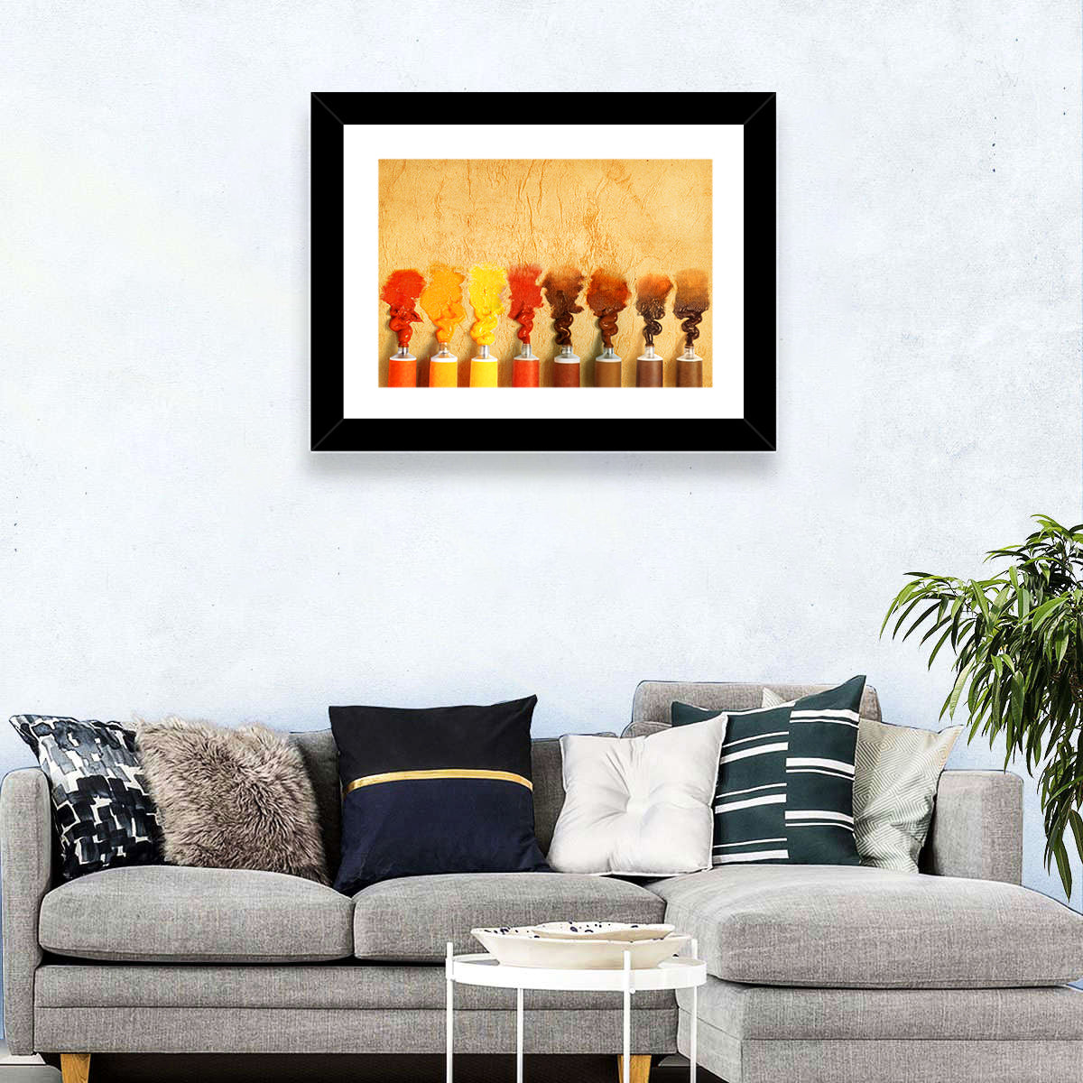 Impasto Paint Tubes Wall Art