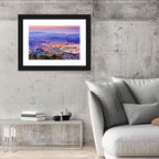 Sasebo Downtown Twilight Harbor Wall Art