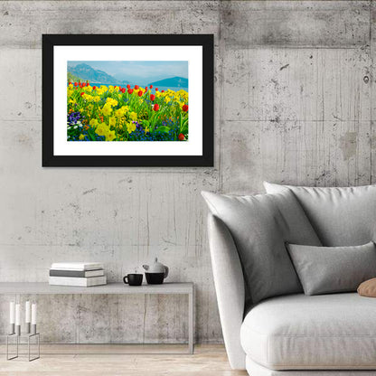 Lake Lucerne Daffodils Wall Art