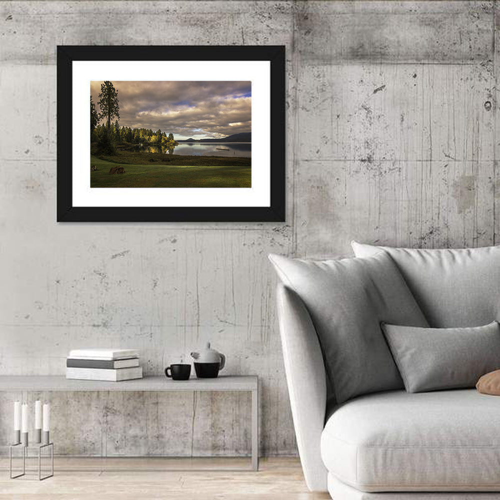 Lake Quinault Reflections Wall Art