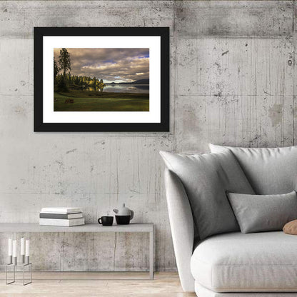 Lake Quinault Reflections Wall Art