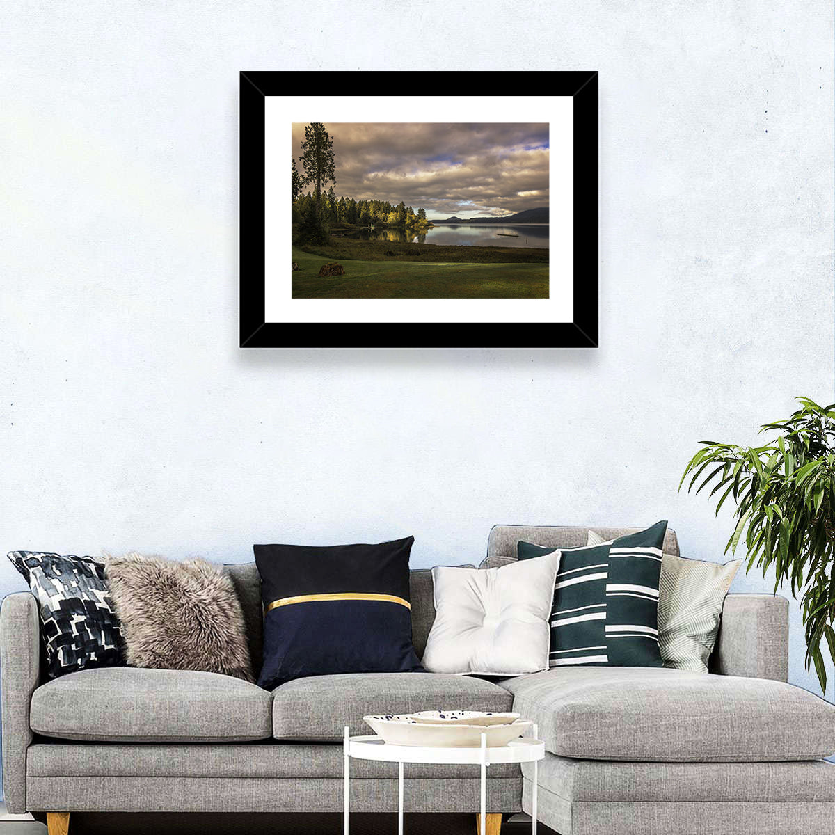 Lake Quinault Reflections Wall Art