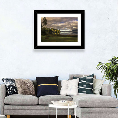 Lake Quinault Reflections Wall Art